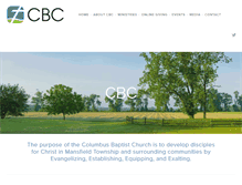 Tablet Screenshot of cbcnj.com
